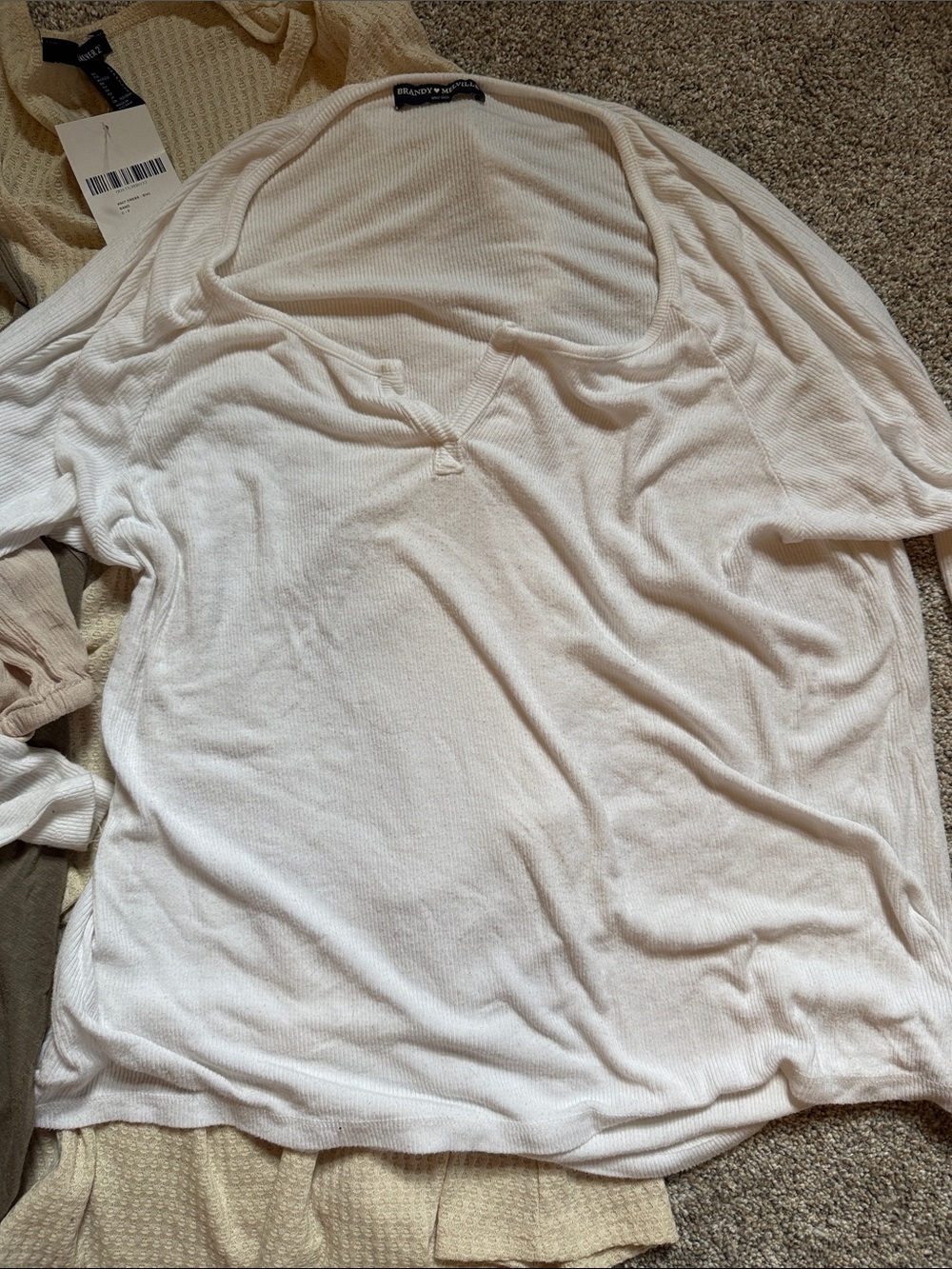 women’s top bundle tank tee long sleeve dress brandy melville f21 american eagle - Picture 4 of 12